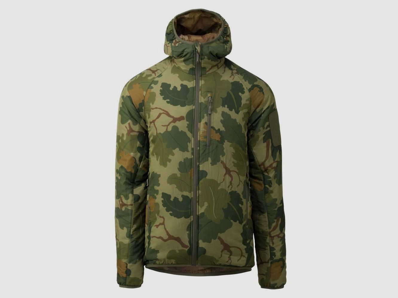 HELIKON TEX REVERSIBLE WOLFHOUND HOODIE Climashield® Apex™ PENCOTT SNOWDRIFT / PENCOTT WILDWOOD