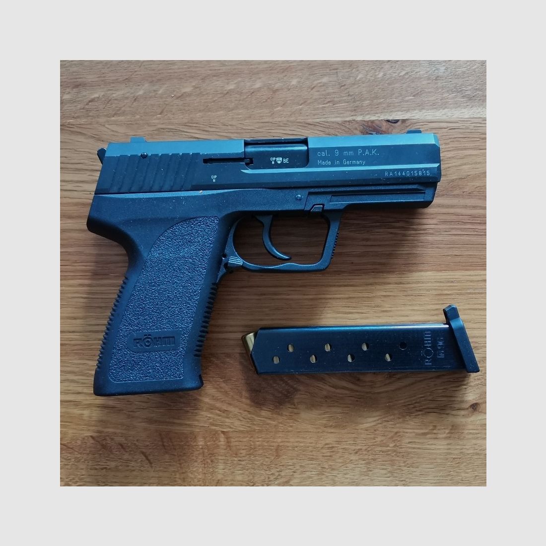 Röhm RG 96 Schreckschusspistole Kal. 9 mm P.A.K.