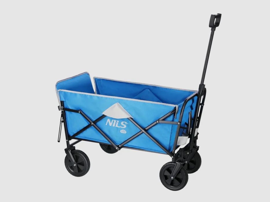 NC1606 Handwagen Grau-Blau 125L Nils Camp