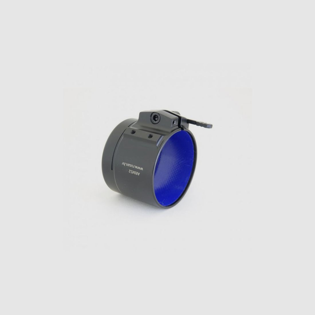 Adaptateur RUSAN Q-R ARM52-58.4 pour dispositifs clip-on sur optiques avec un diamètre d’objectif de 52 à 58.4 mm, image 1 sur 2