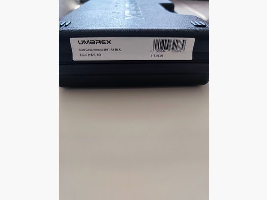  Colt Government 1911 UMAREX Koffer mit Bedienungsanleitung 