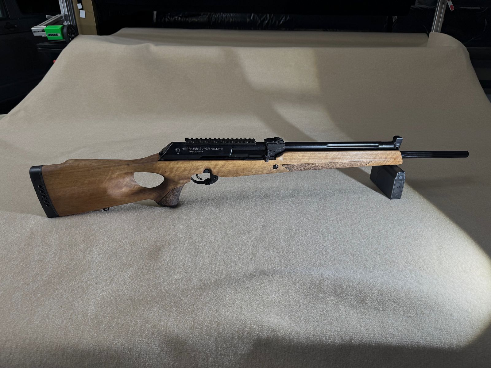 Self-loading Molot Vepr Super in caliber .308 Win.