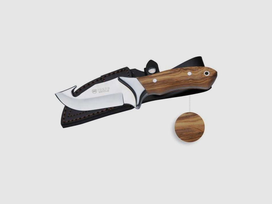 Abstechmesser Olivenholz JOKER, Bild 1 von 2