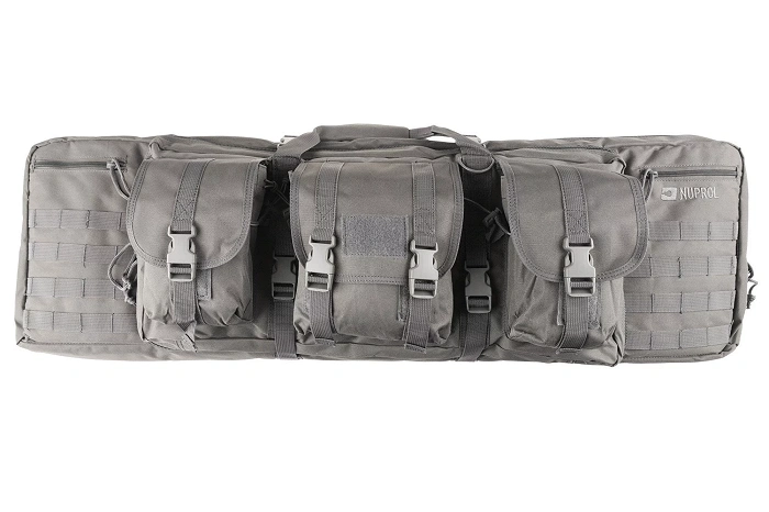 Dubbele geweerkoffer NBS 1000 mm – grijs, afbeelding 9 van 30