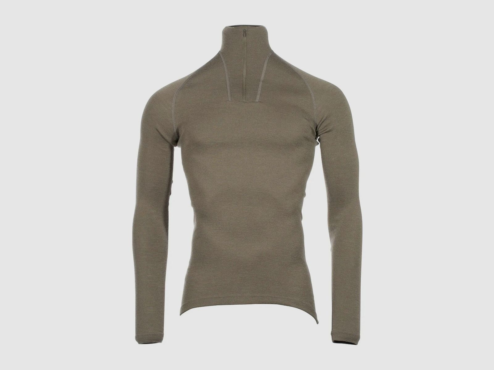 Woolpower Woolpower Unterhemd Zip Turtleneck Lite pine green