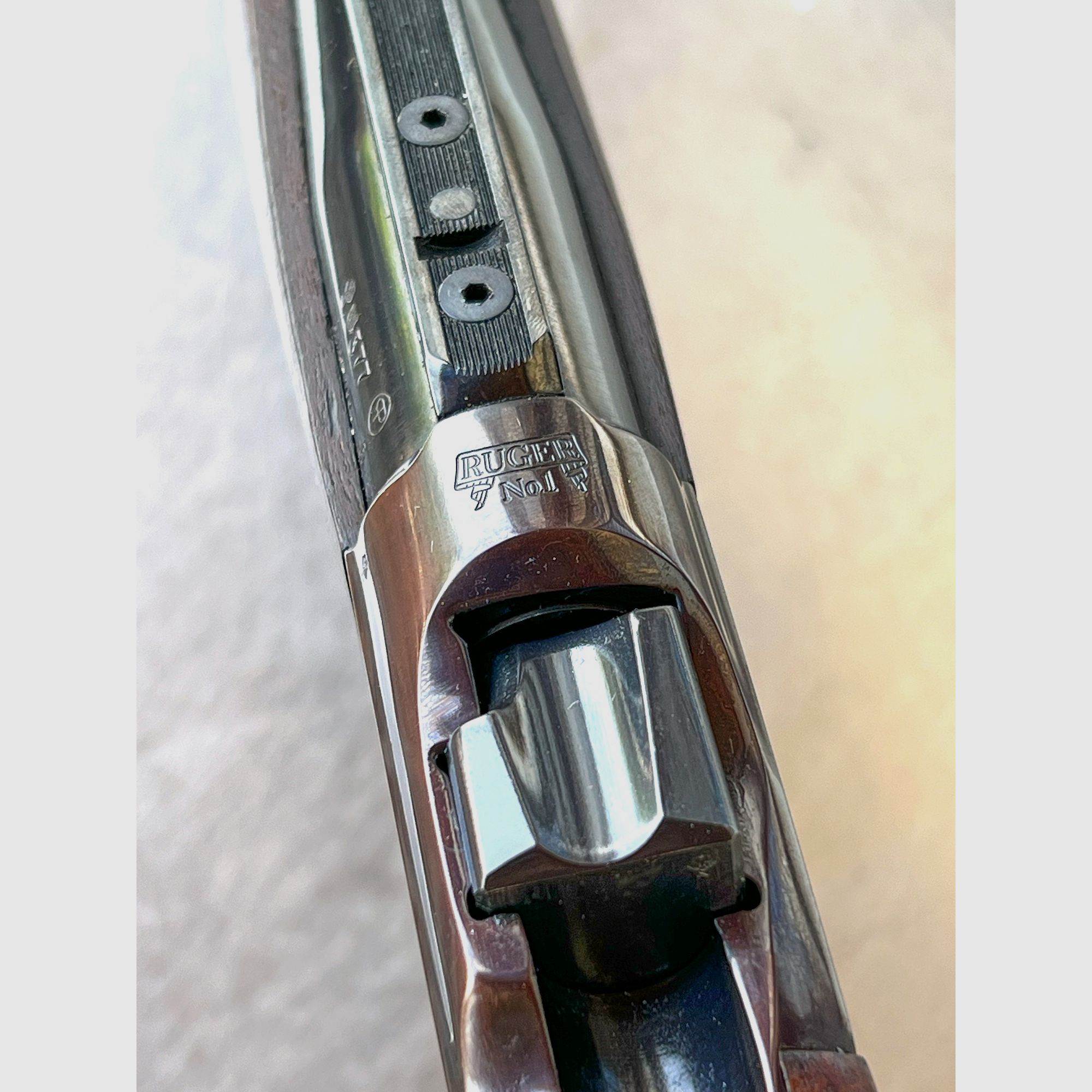 Ruger No.1 .243 Win. Rifle de caída