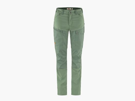 Fjällräven Damen Zip-Off-Hose Abisko Midsummer Jade green / Patina green