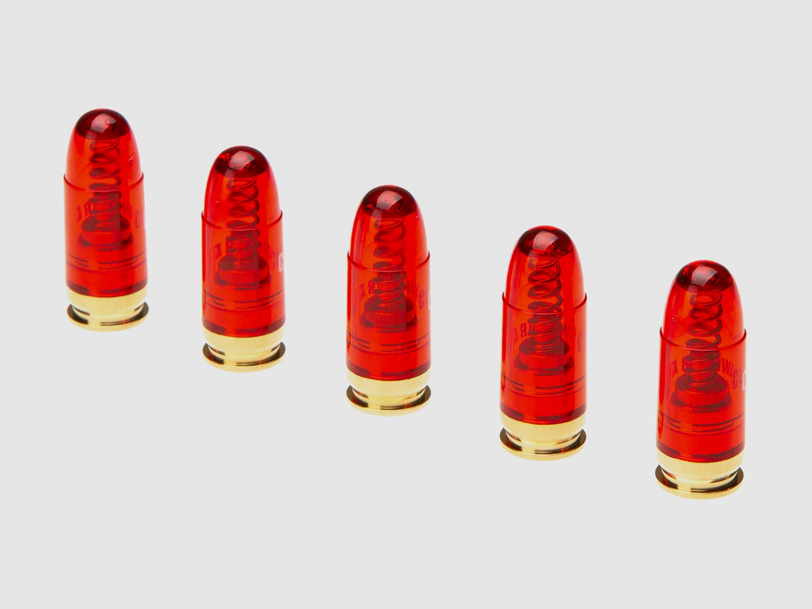 CLAWGEAR 5 Stck. SNAP CAP PUFFERPATRONE .45 ACP ROT