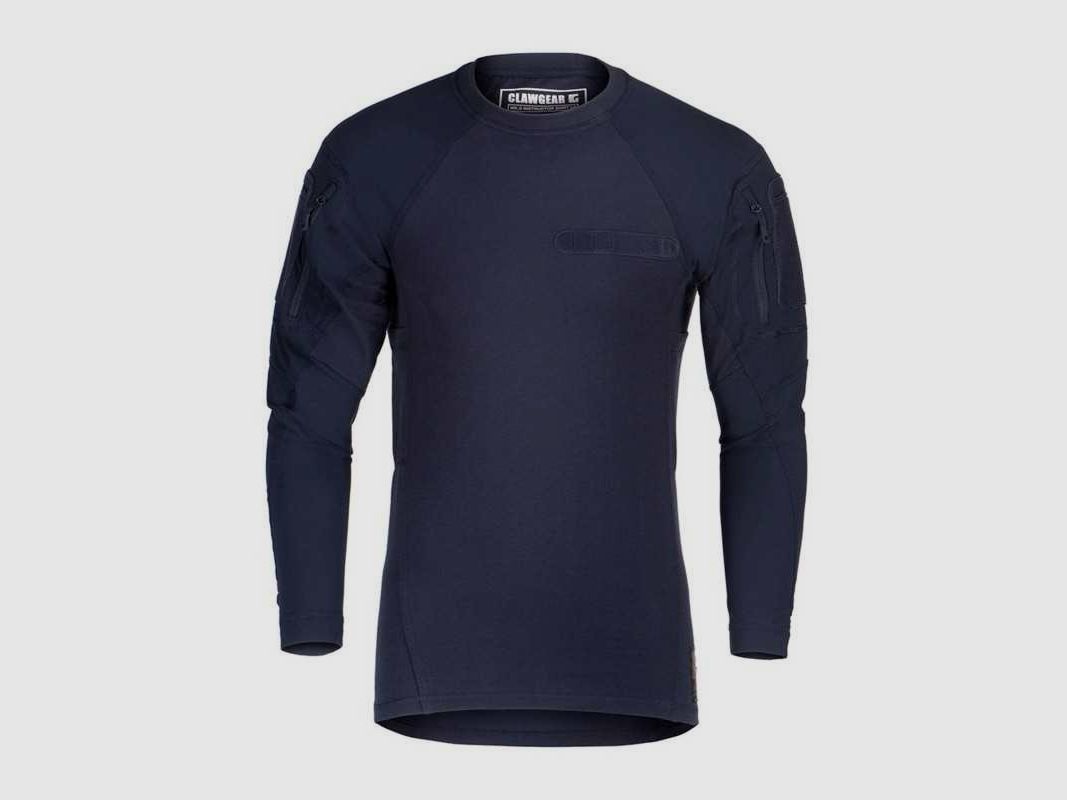 T-shirt a Maniche Lunghe CLAWGEAR MKII Instructor Navy, immagine 2 di 8
