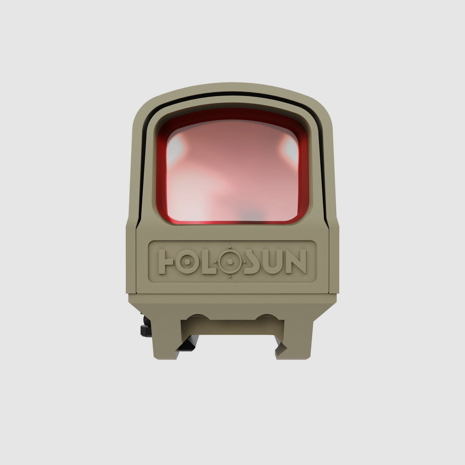 Holosun Reflexvisier HS510C-RD-FDE mit rotem Wechselabsehen: 2MOA Dot, 65MOA Circledot & 65MOA Circle, Bild 6 von 7