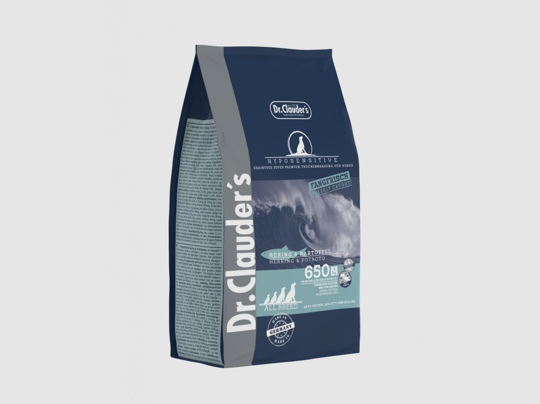 Dr.Clauder´s Hunde Trockenfutter Hyposensitive Hering & Kartoffel 11,5kg