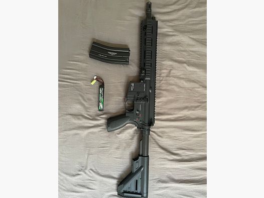 Airsoft HK416 S-AEG 1.3 Joule in pretty good condition
