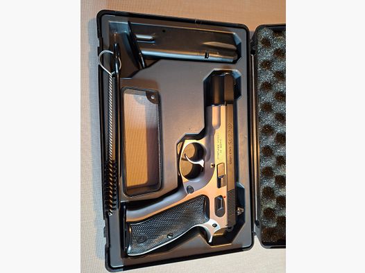Brünner CZ 75 9mm mit Wechselsystem 22lr.