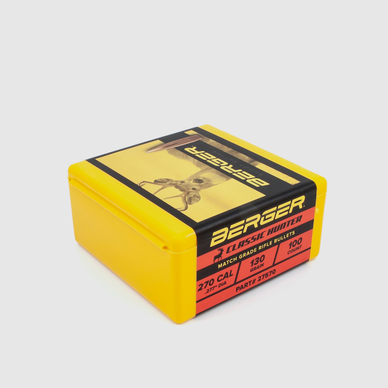 Berger Geschoss .270 Classic Hunter 130GR 100 Stück