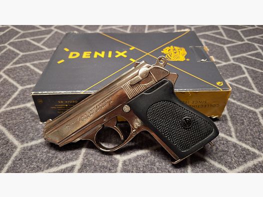 Walther PPK Denix Modellwaffe 1277/NQ Cromo