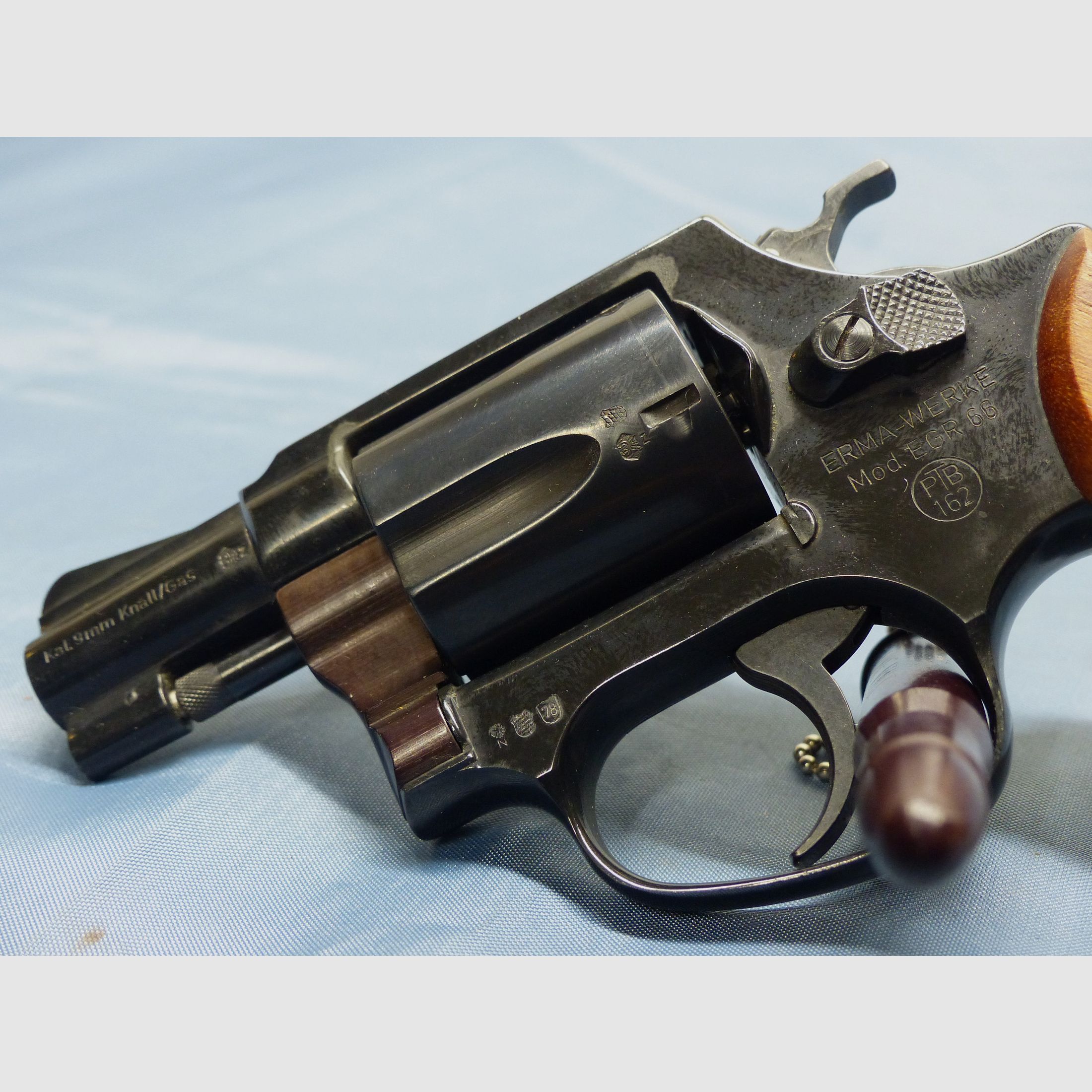 Erma EGR 66 signal revolver 9 mm 1978 vintage, immagine 9 di 11
