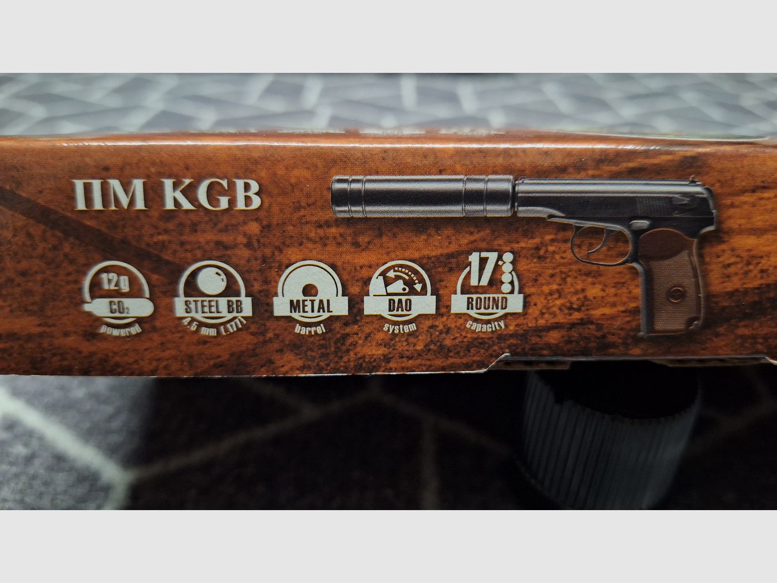 Umarex Legends PM KGB - Co2-Pistole 4,5 mm Stahl BB