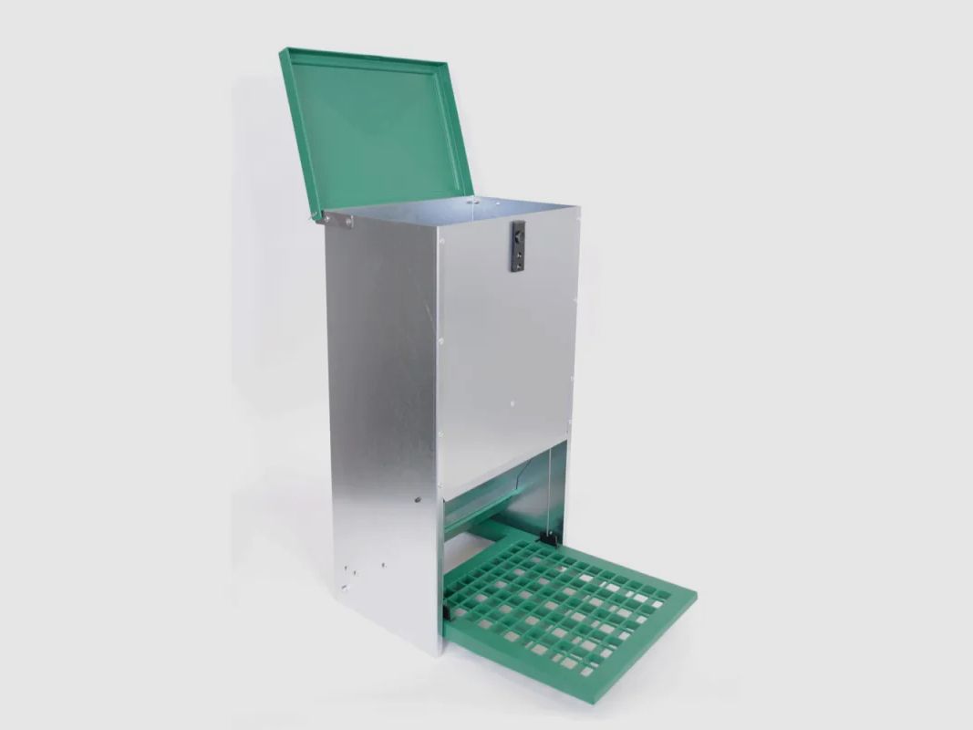 Schädlingsschutz-Futterstelle Olba Feedomatic 5 kg mit Pedal, Bild 8 von 16