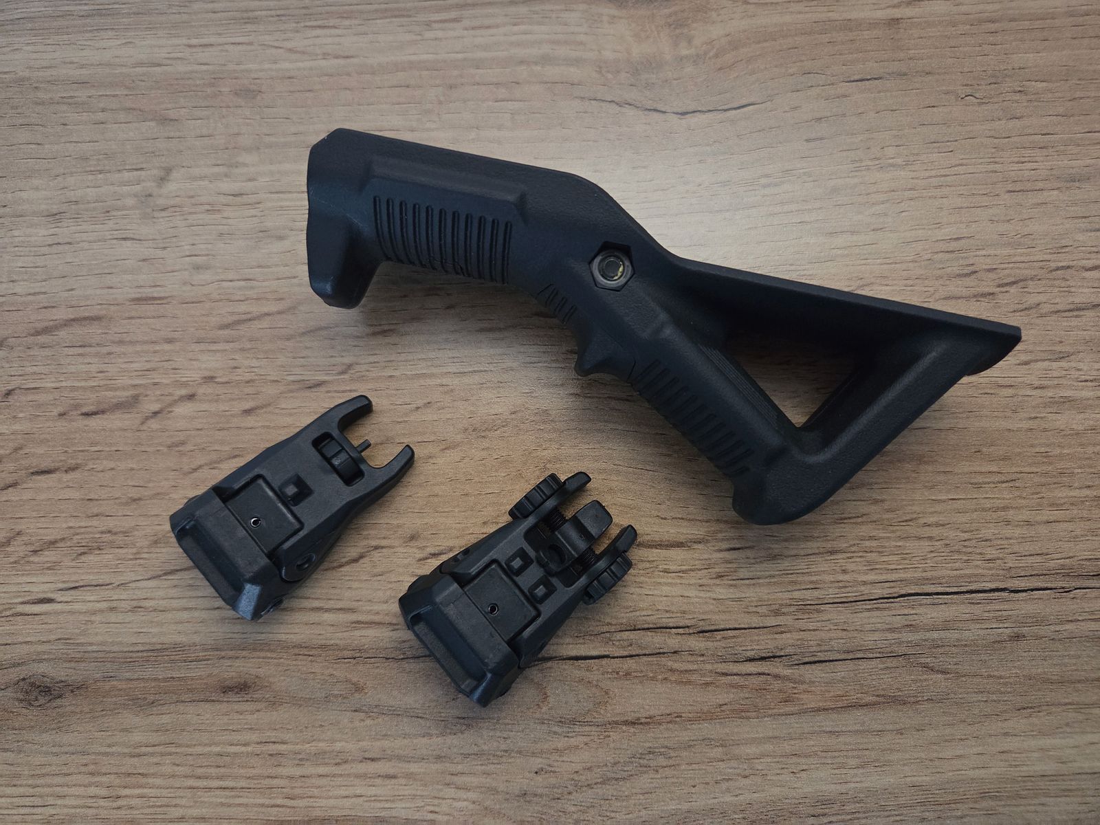 Flip-Up Visierung, Magpul AFG 1 Vorderschaftgriff Picatinny AR15 AR10 Flip Up