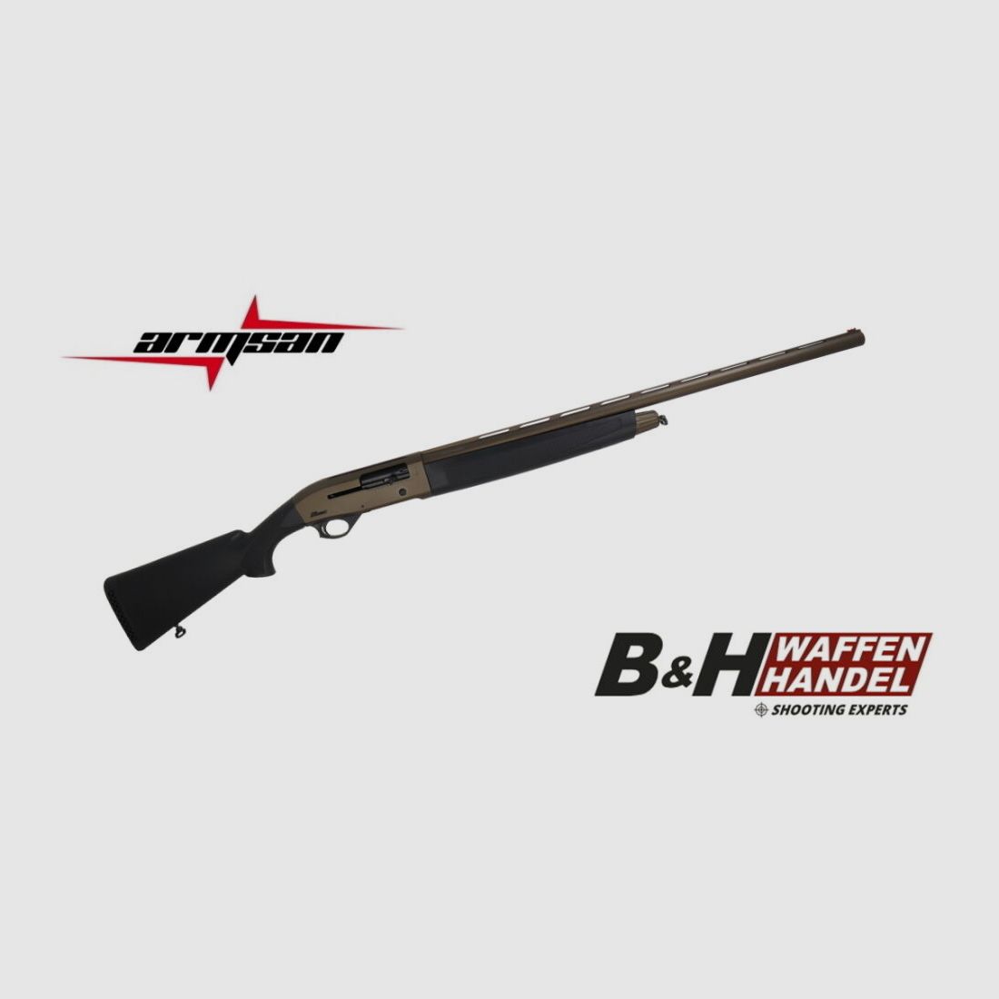Armsan halbautomatische Flinte A620S Bronze Sythetik Softtouch schwarz