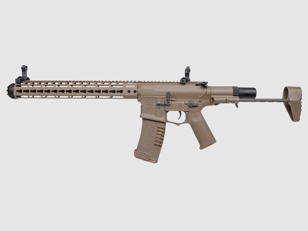 Ares Amoeba M4 016 Dark Earth 6mm - Airsoft S-AEG