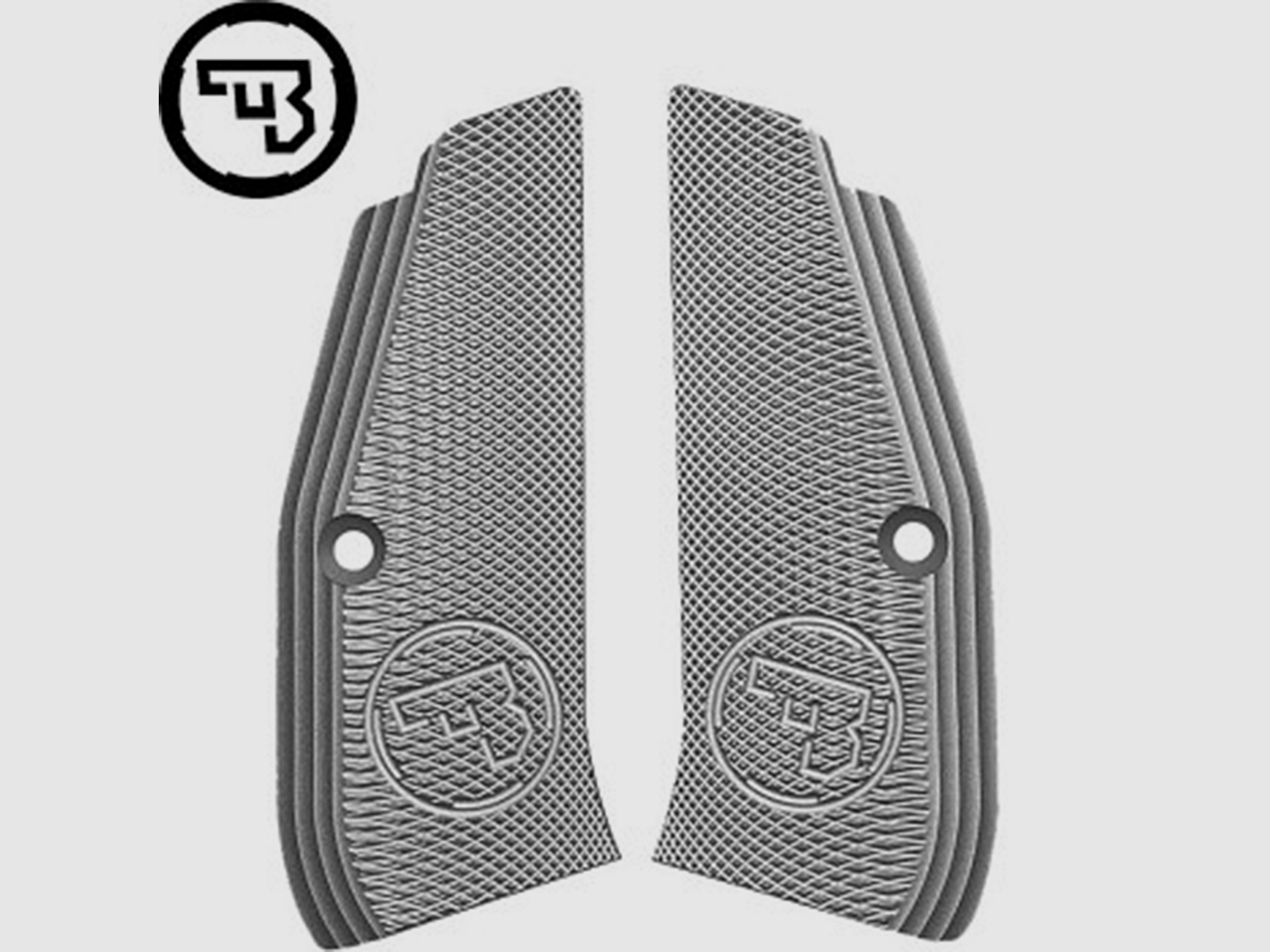 CZ Grips 75 Silver Long