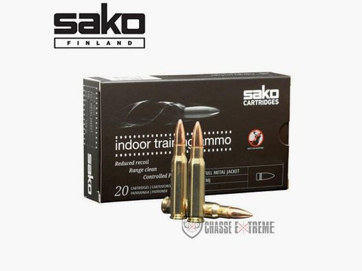 20 Cartridges SAKO Ciné Tir Speedhead Fmj Cal 6.5x55 SE 100Gr