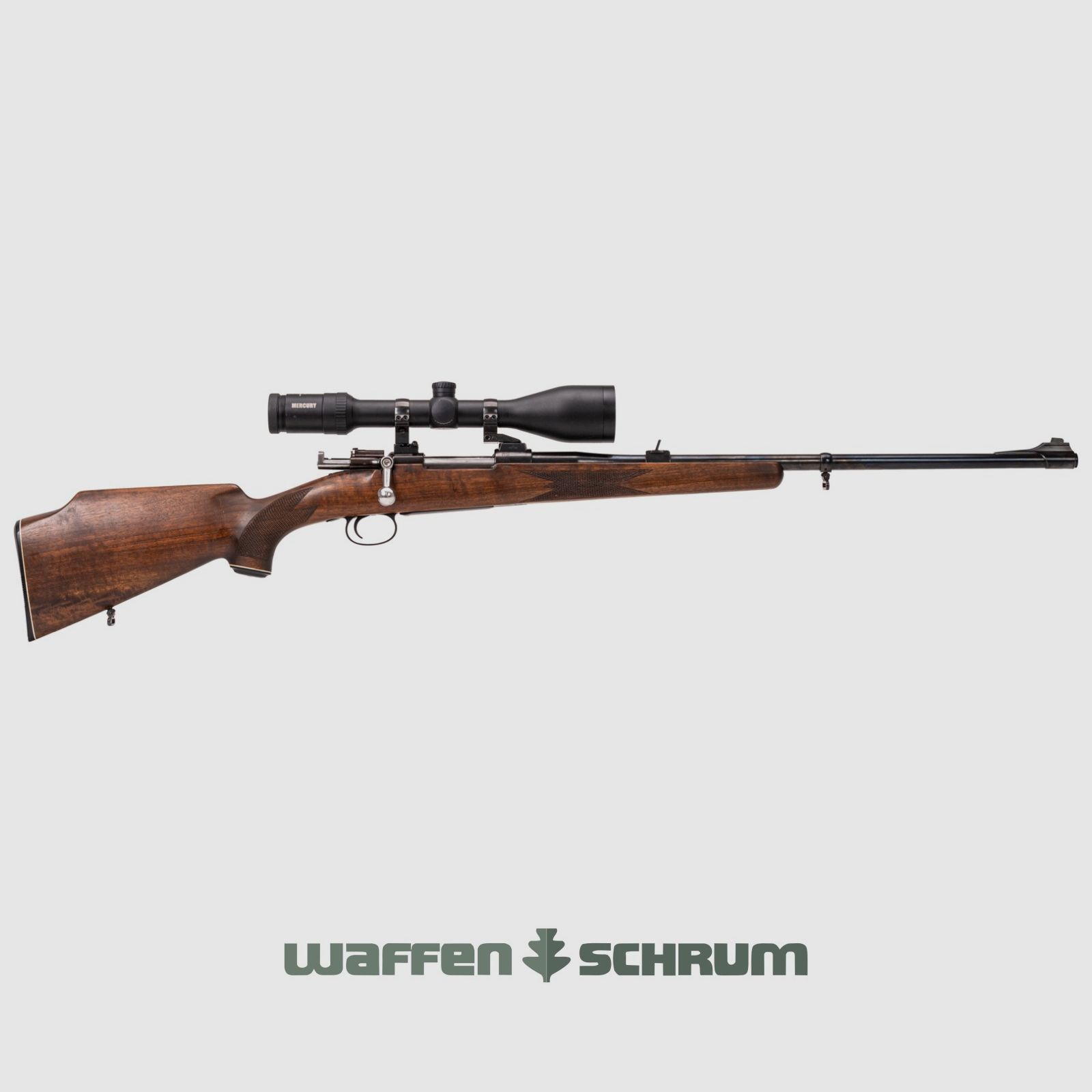 Carl Gustav M96 6,5x55SE, ZF Mercury 3-12x56 Abs. 4LP, montaje basculante EAW, LL: 60cm