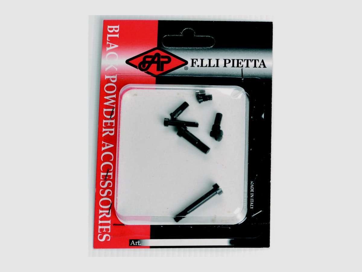 SET 8 VITI PER RM ACCIAIO