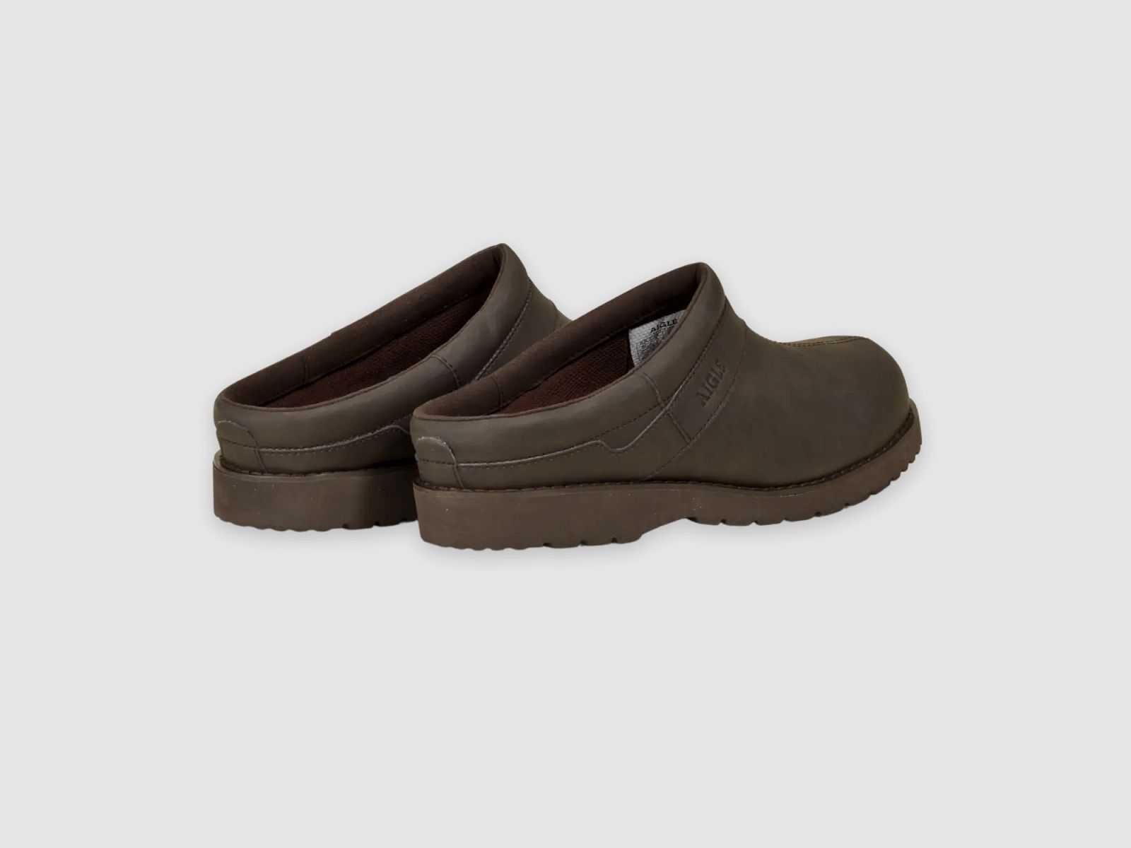 Aigle Basilo leren klompen