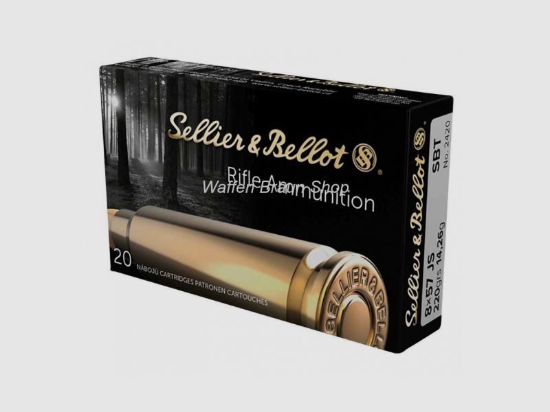 S+B 8x57IS SGK 220grs. 20St