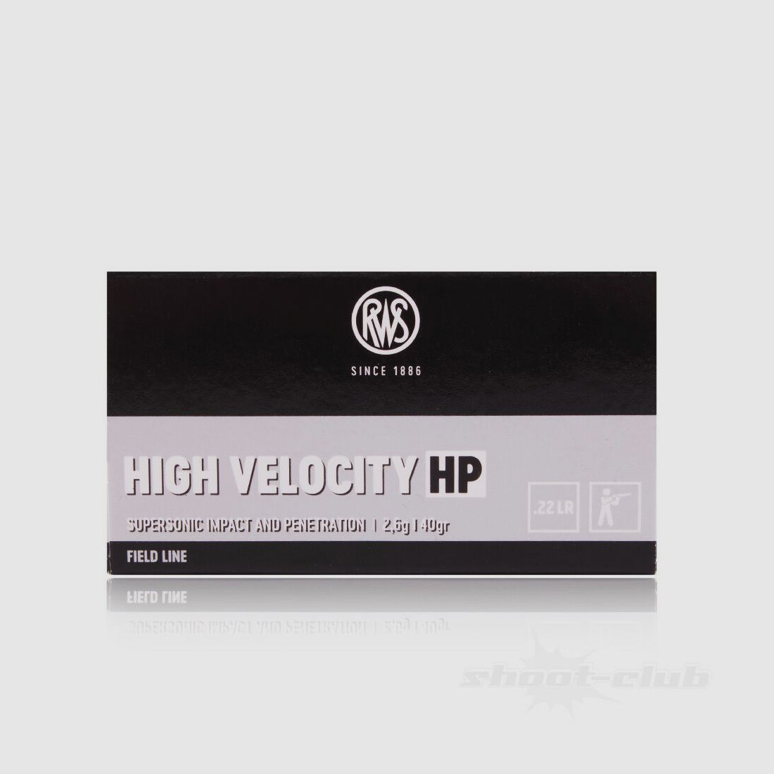 RWS	 RWS HV-Hohlspitz .22lr - 50er Packung
