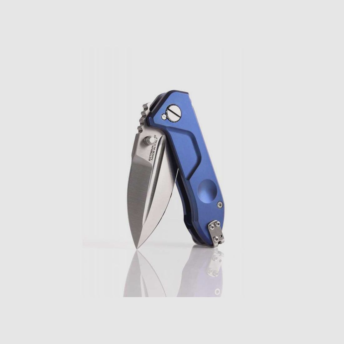Extrema Ratio Taschenmesser Frame Rock Titan Blau Satiniert