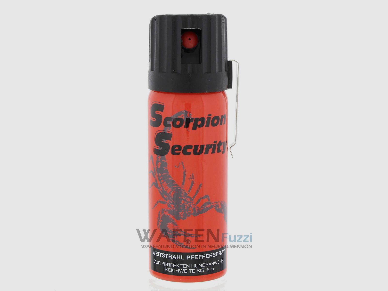 Pfeffer Gasspray 50 ml Weitstrahl Scorpion Security