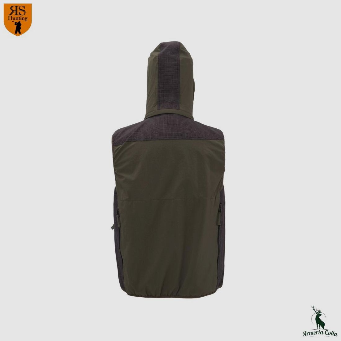 Rs Hunting Gilet col. Verde art. LV601, immagine 2 di 3
