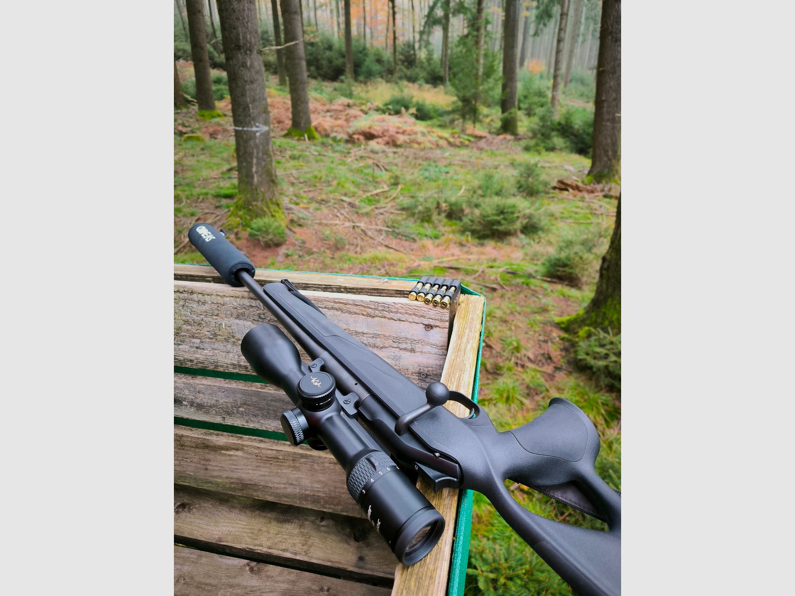 Blaser Zielfernrohr B2 2-12x50 iC S mit Schiene