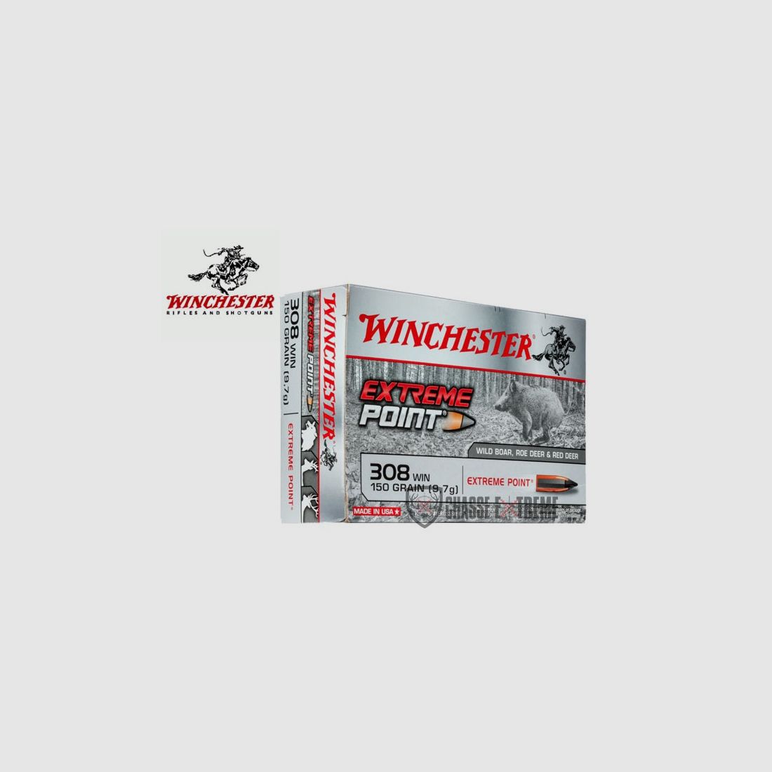 20 Patronen WINCHESTER Kal. 308 Win 150gr Extreme Point, Bild 1 von 5