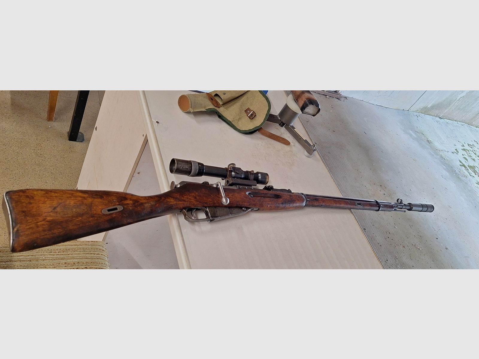 Mosin Nagant Tula 1935 PE Scharfschütze mit Smirnskiy Montage 7,62x54R, Bild 10 von 11