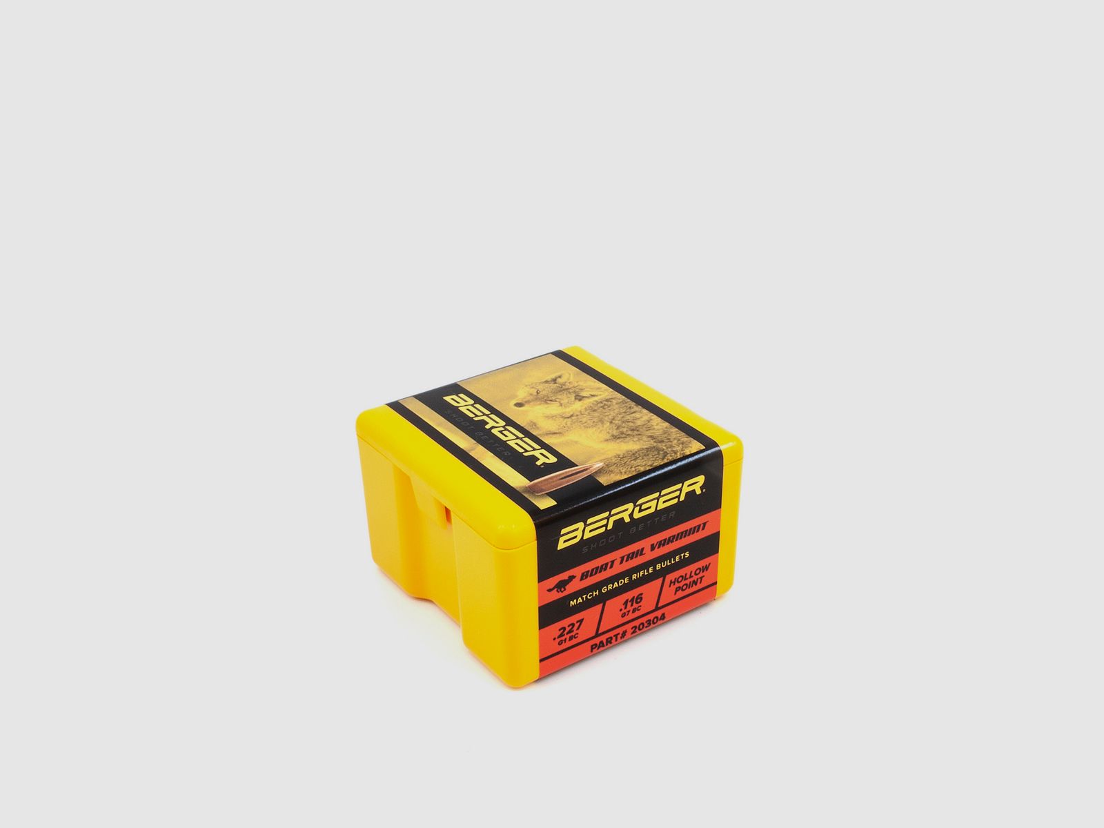 Proiettile Berger .20 BT Varmint 40GR 100 Pezzi