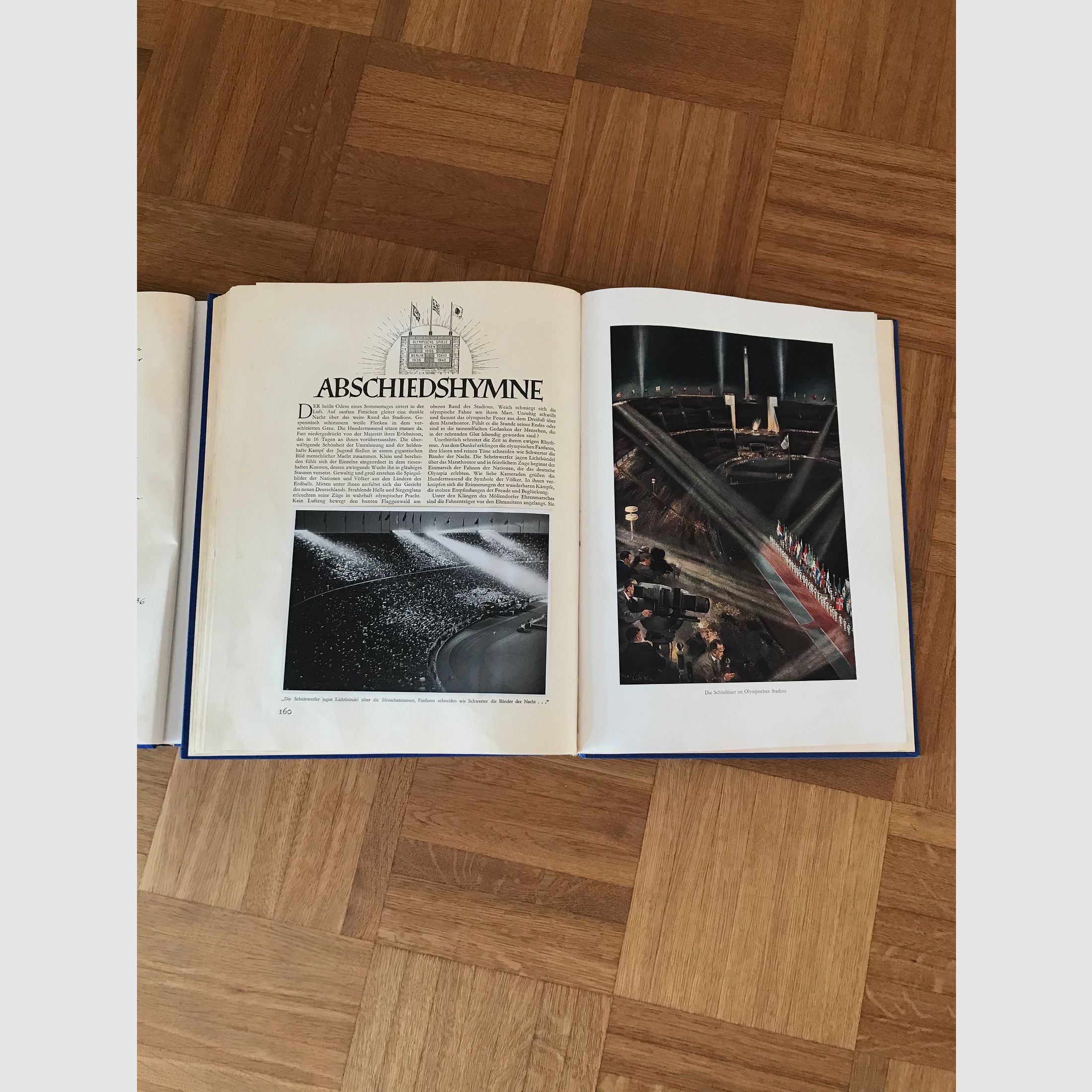 Olympische Spiele von 1936. Band 1 und 2  
