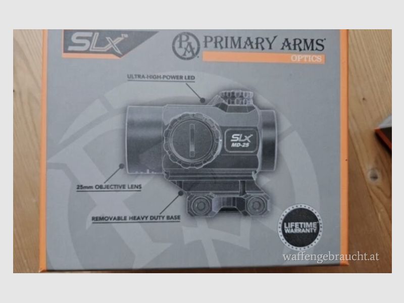 Primary Arms SLx Md-25 ACSS Red Dot