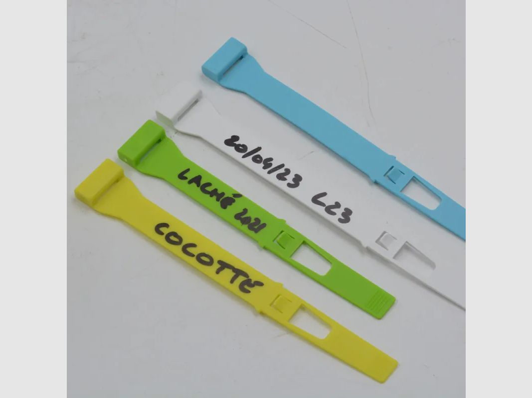 10 E-Z Seal Tag Ringe Ø 22 mm, Bild 1 von 5