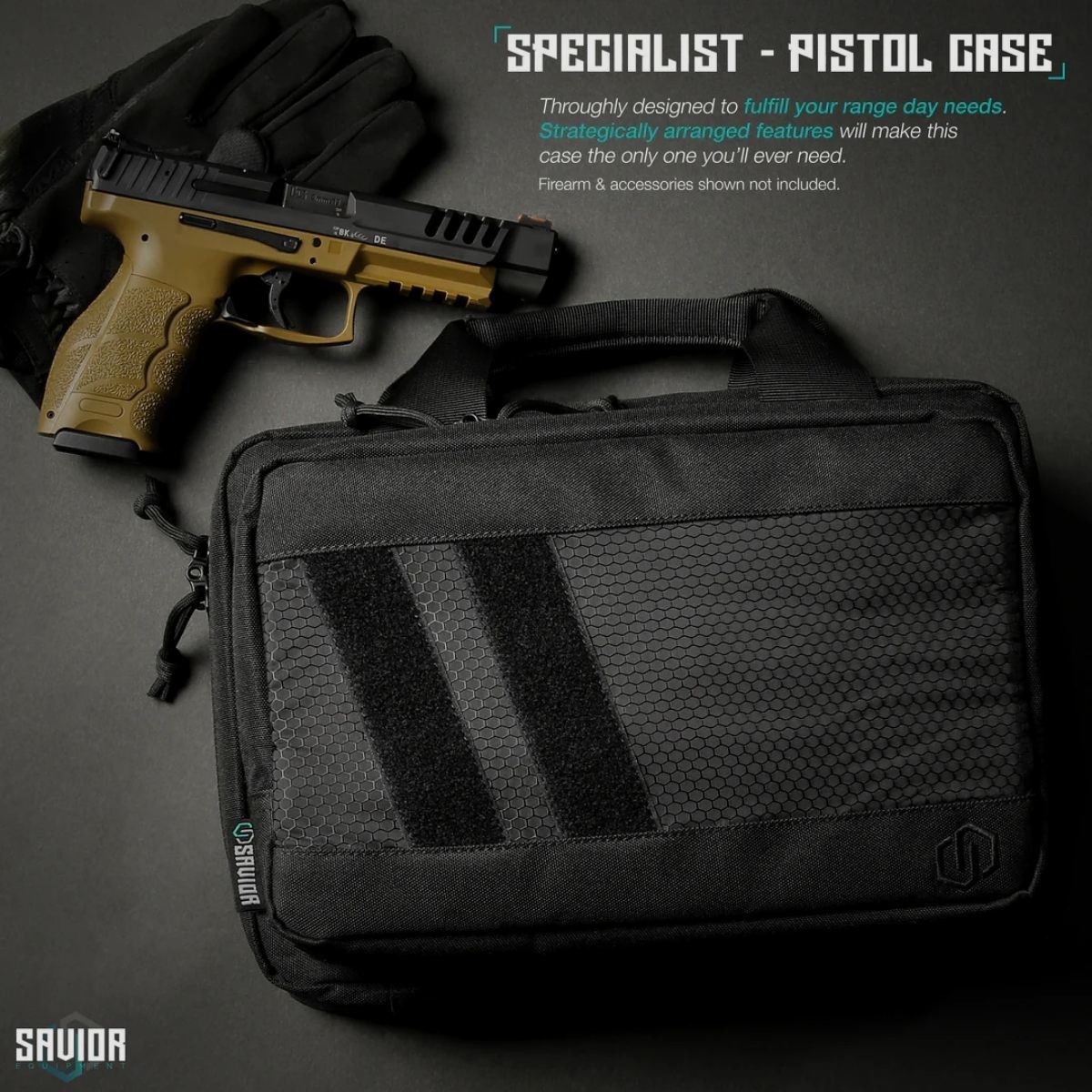 Savior – Bolsa para pistola Specialist – Negra – HC-DGSPORT-WS-BK, imagen 2 de 5
