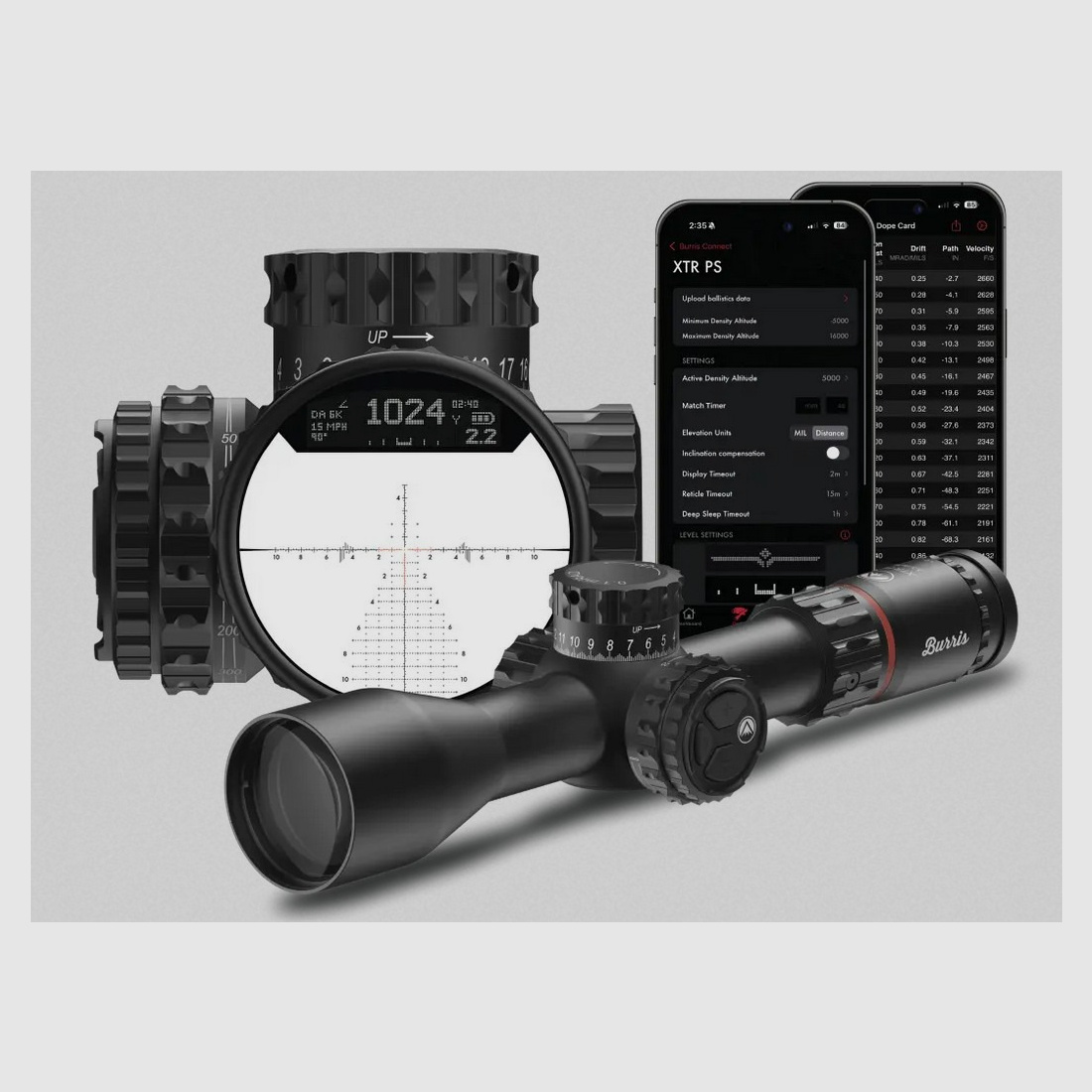 Telescopio Burris XTR PS 3,3-18x50
