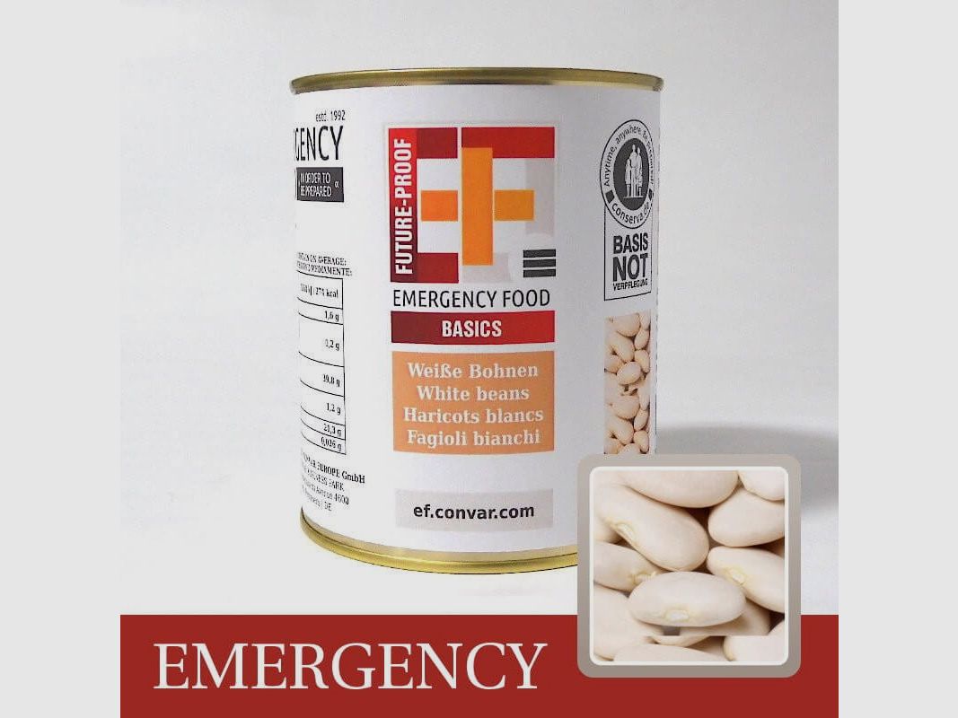 CONVAR EF BASIC Weiße Bohnen (400g)
