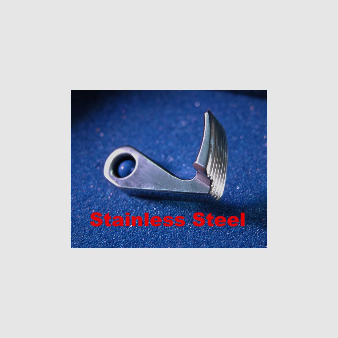 Extended Cylinder Release-Longslide for S&W Revolver STAINLESS / BLUED OR SATIN Stainless polished