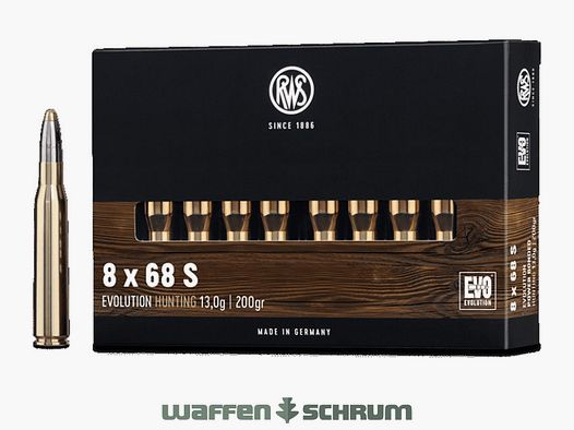 RWS EVO 13,0g - 200gr 8x68S