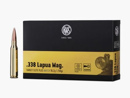 RWS .338 Lapua Mag. TARGET ELITE PLUS 16,2g/250gr