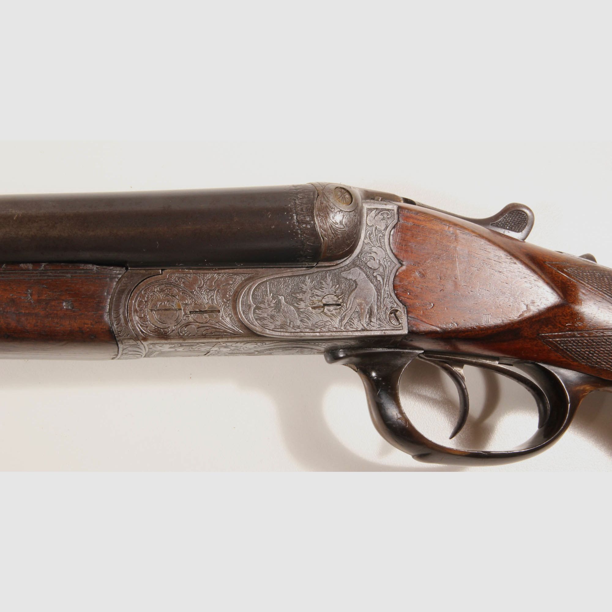 Double-barreled shotgun ca. 1930 Article 12914, image 3 of 6