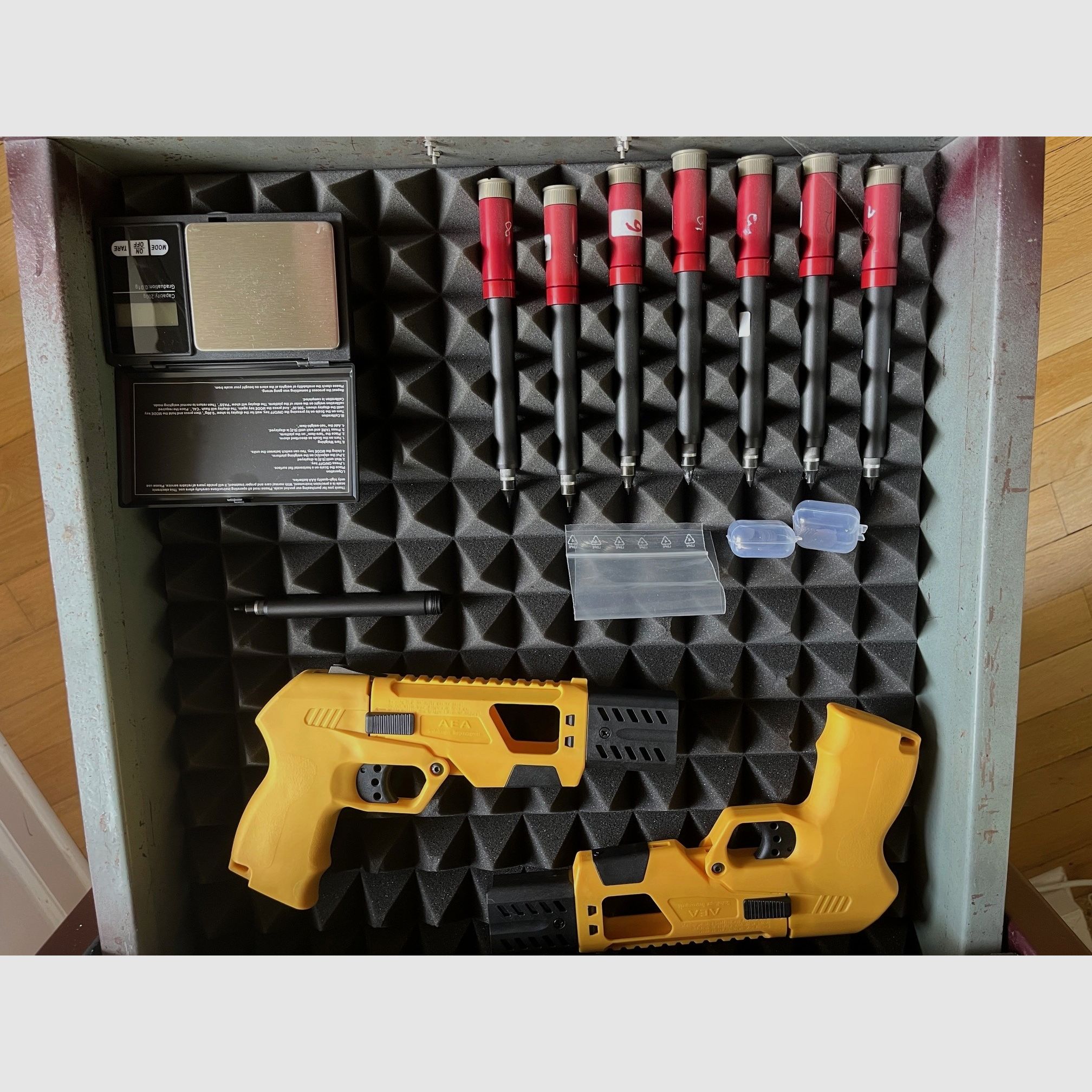 Verkoop Scuba Ringer MK 2 Set met compressor enz.